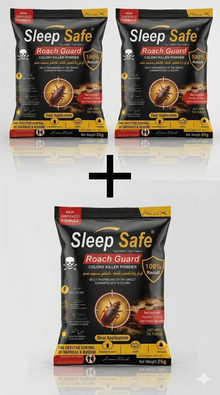 Sleep Safe Roach Guard —2+1 (Buy Get one Free)